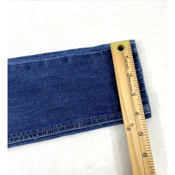 Special A Jeans Juniors Size 3 Skinny Medium Wash Denim Mid Rise Distress - Picture 10 of 13